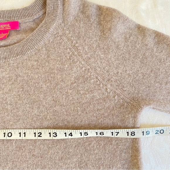 Catherine malandrino Beige Cashmere sweater - Picture 5 of 7
